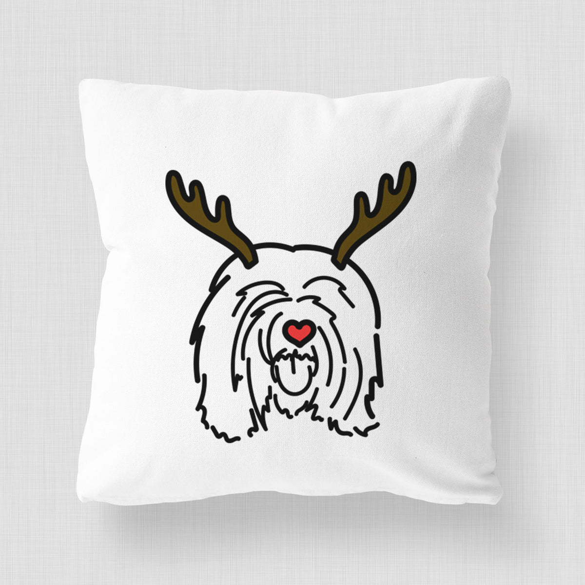 Love Always Tibetan Mastiff - Stan -  Throw Pillow Cover