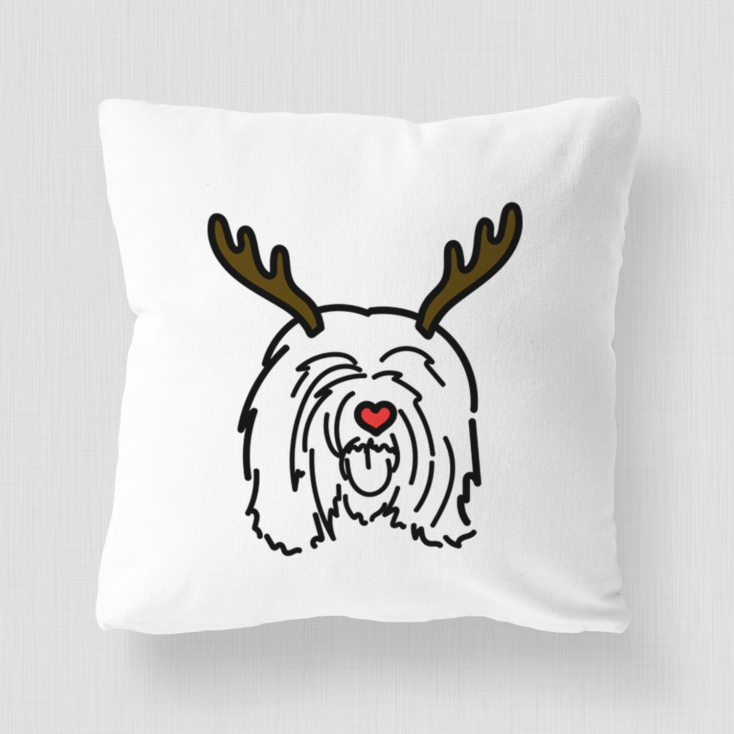 Love Always Tibetan Mastiff - Stan -  Throw Pillow Cover