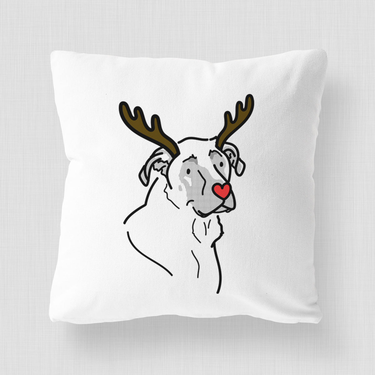 Love Always Mastiff German Shepherd Mix - Tank -  Throw Pillow Cover