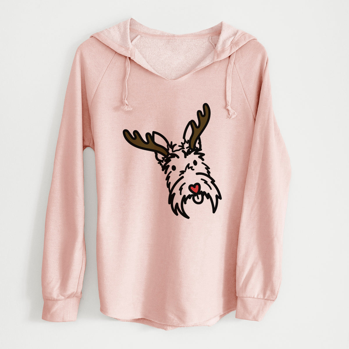 Red Nose Scottish Terrier - Thistle - Cali Wave Hooded Sweatshirt