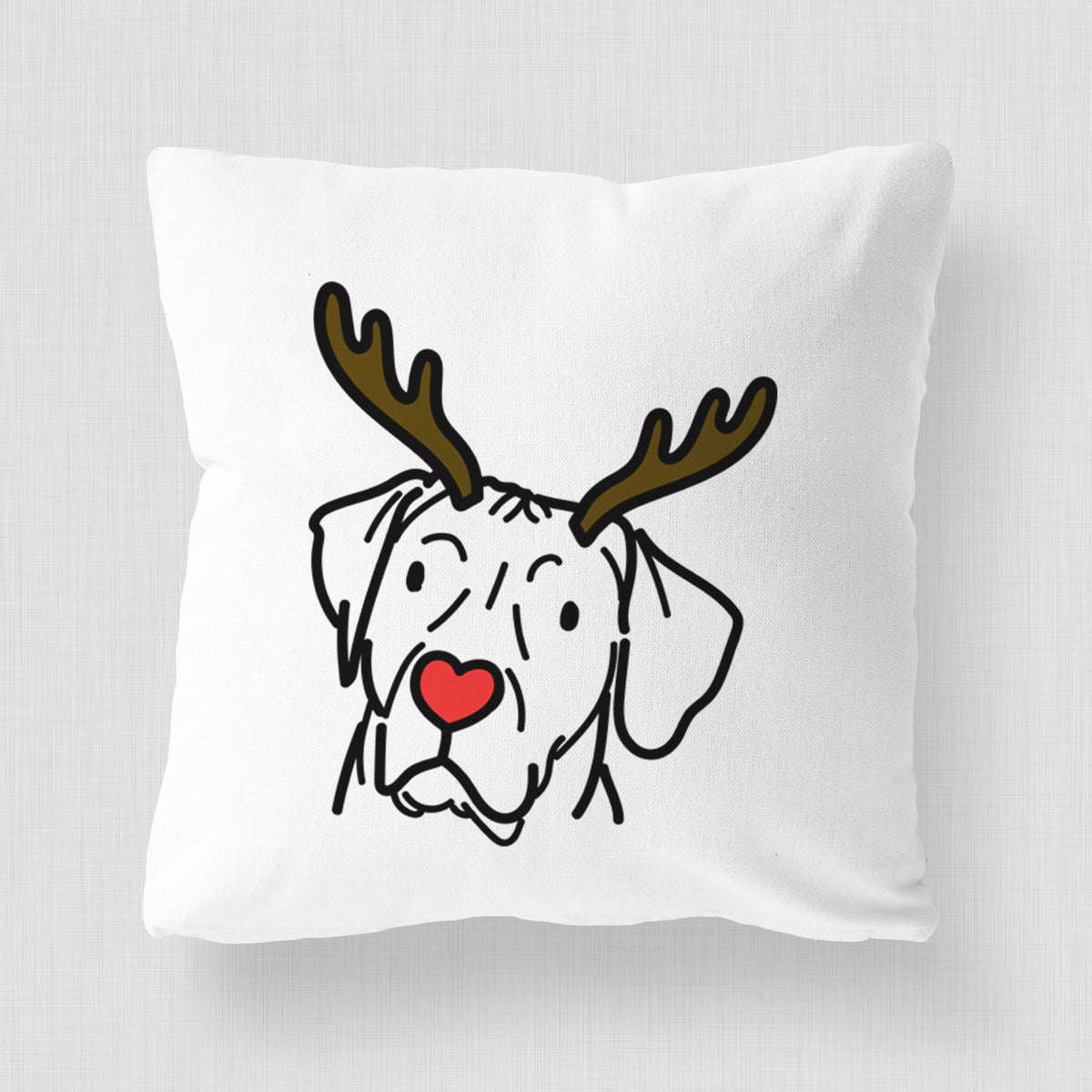 Love Always Rhodesian Ridgeback - Tito -  Throw Pillow Cover