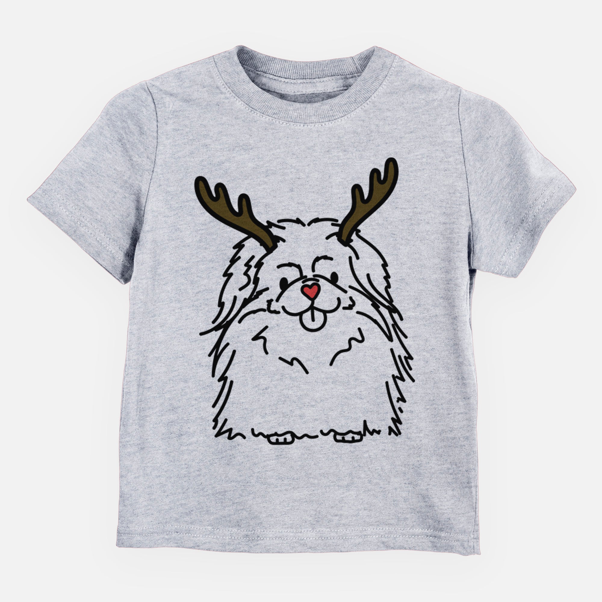 Red Nose Pekingese - Viv - Kids/Youth/Toddler Shirt