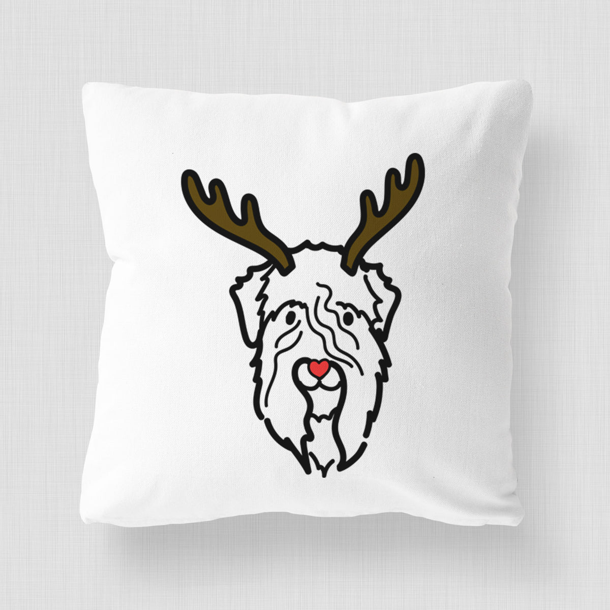 Love Always Soft Coated Wheaten Terrier - Throw Pillow Cover