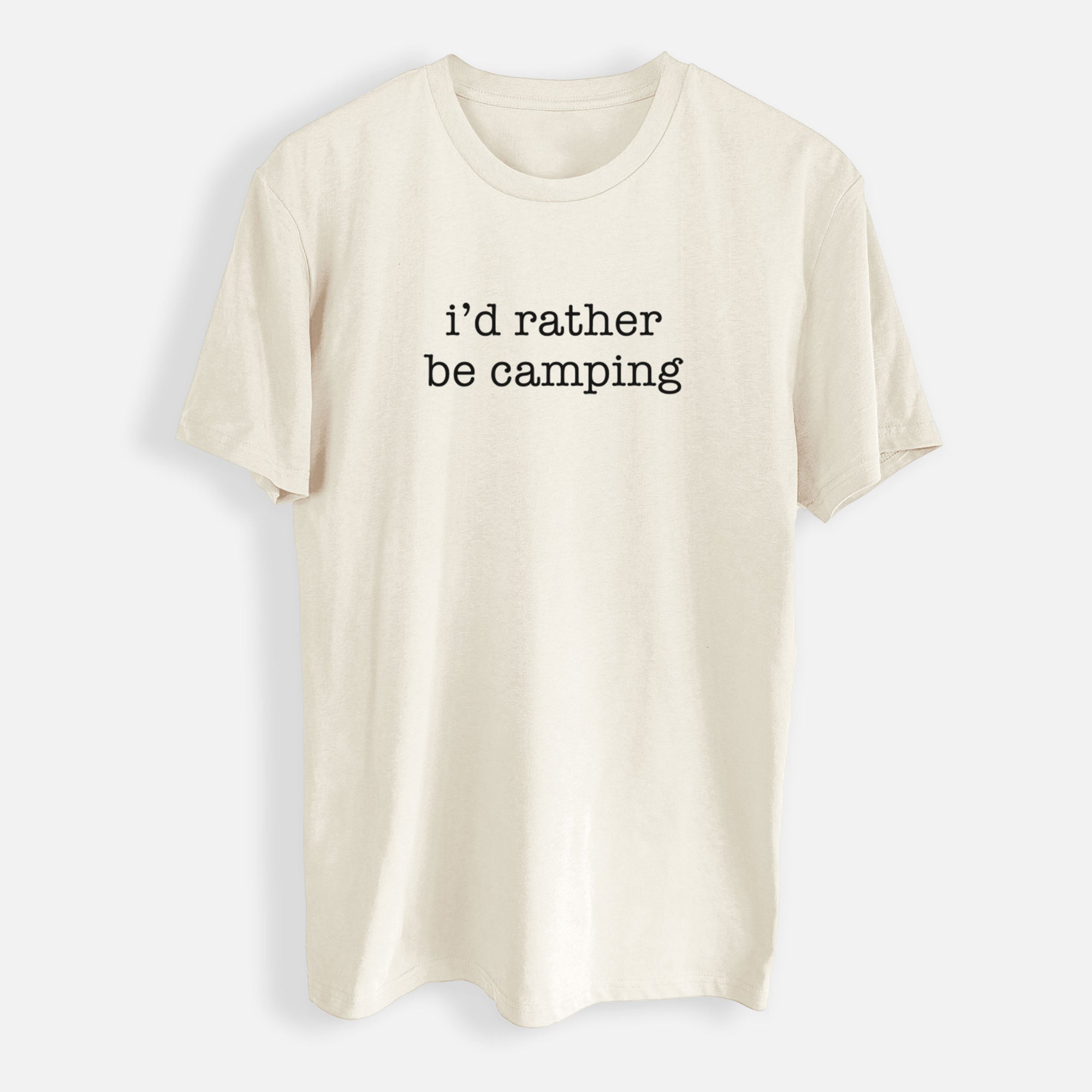 I'd Rather Be Camping - Mens Everyday Staple Tee