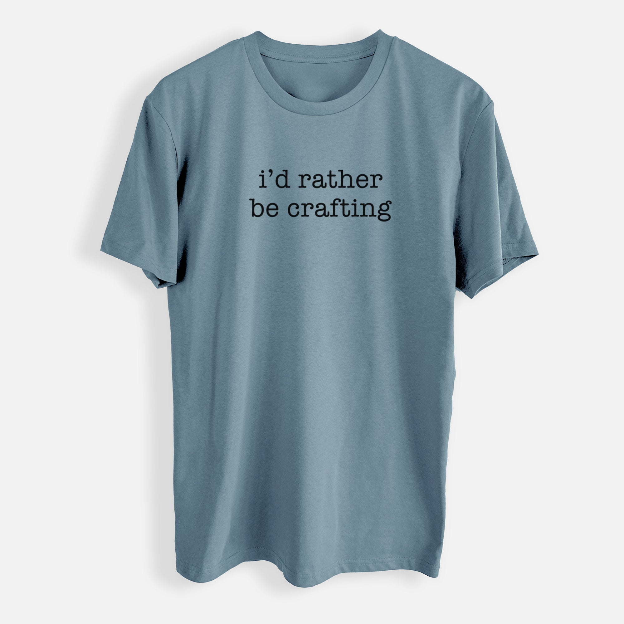 I'd Rather Be Crafting - Mens Everyday Staple Tee