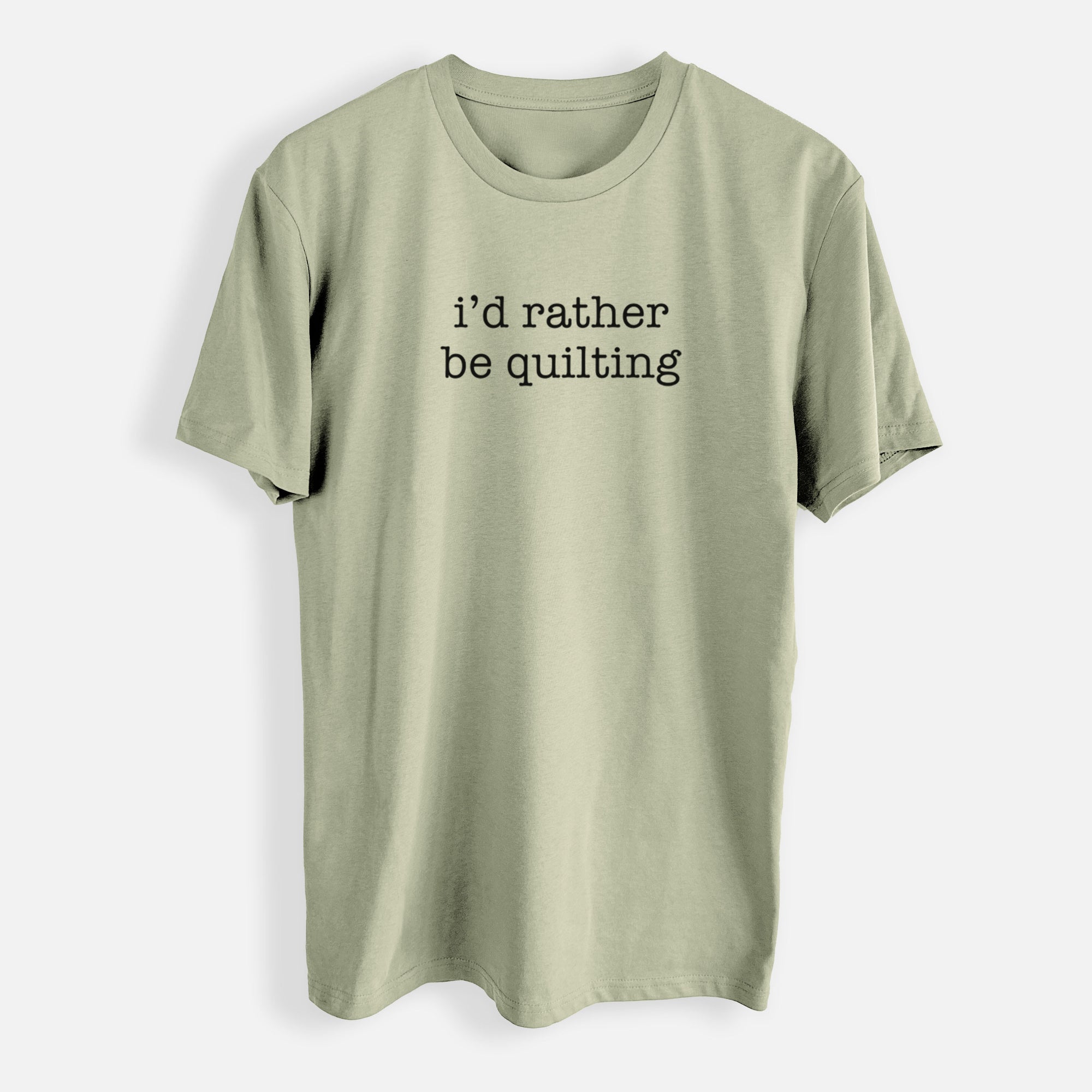 I'd Rather Be Quilting - Mens Everyday Staple Tee