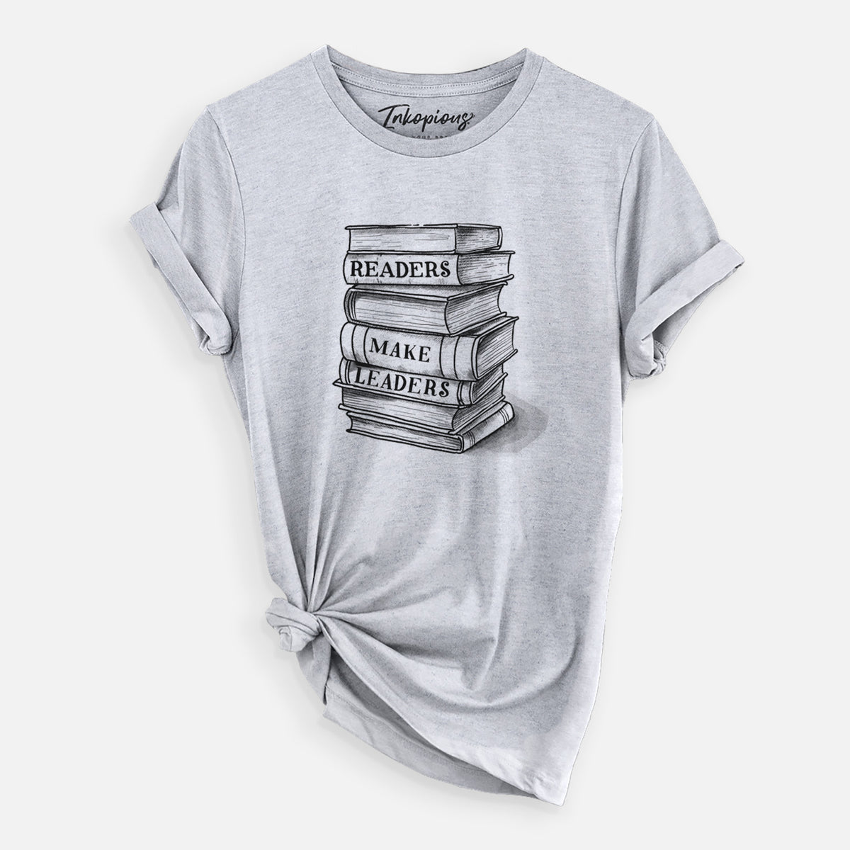 Readers Make Leaders Book Stack - Unisex Crewneck