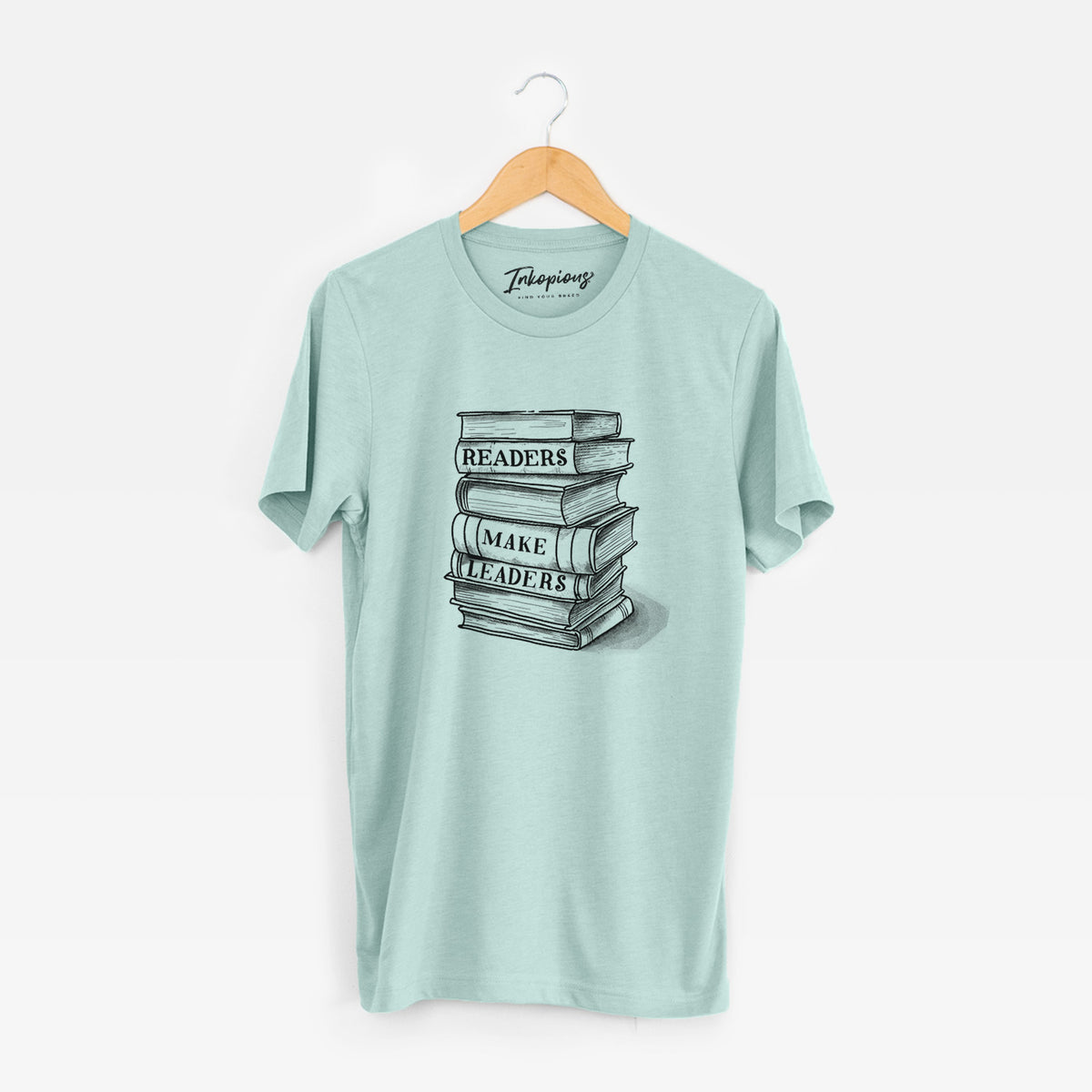 Readers Make Leaders Book Stack - Unisex Crewneck