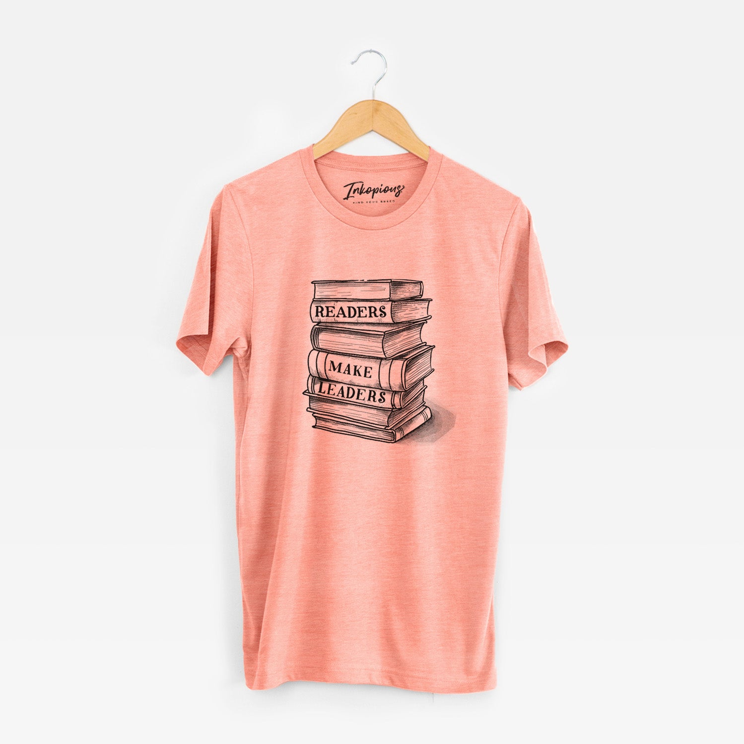 Readers Make Leaders Book Stack - Unisex Crewneck