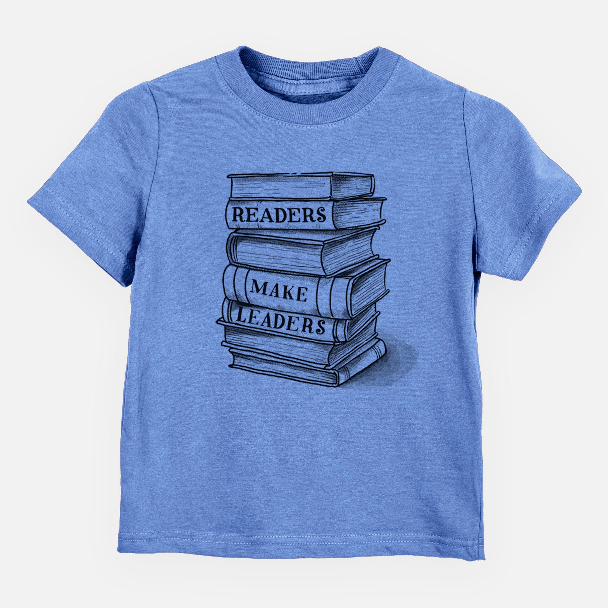 Readers Make Leaders Book Stack - Kids/Youth/Toddler Shirt