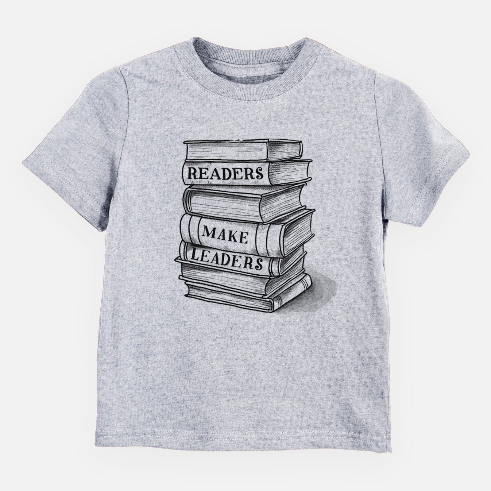 Readers Make Leaders Book Stack - Kids/Youth/Toddler Shirt