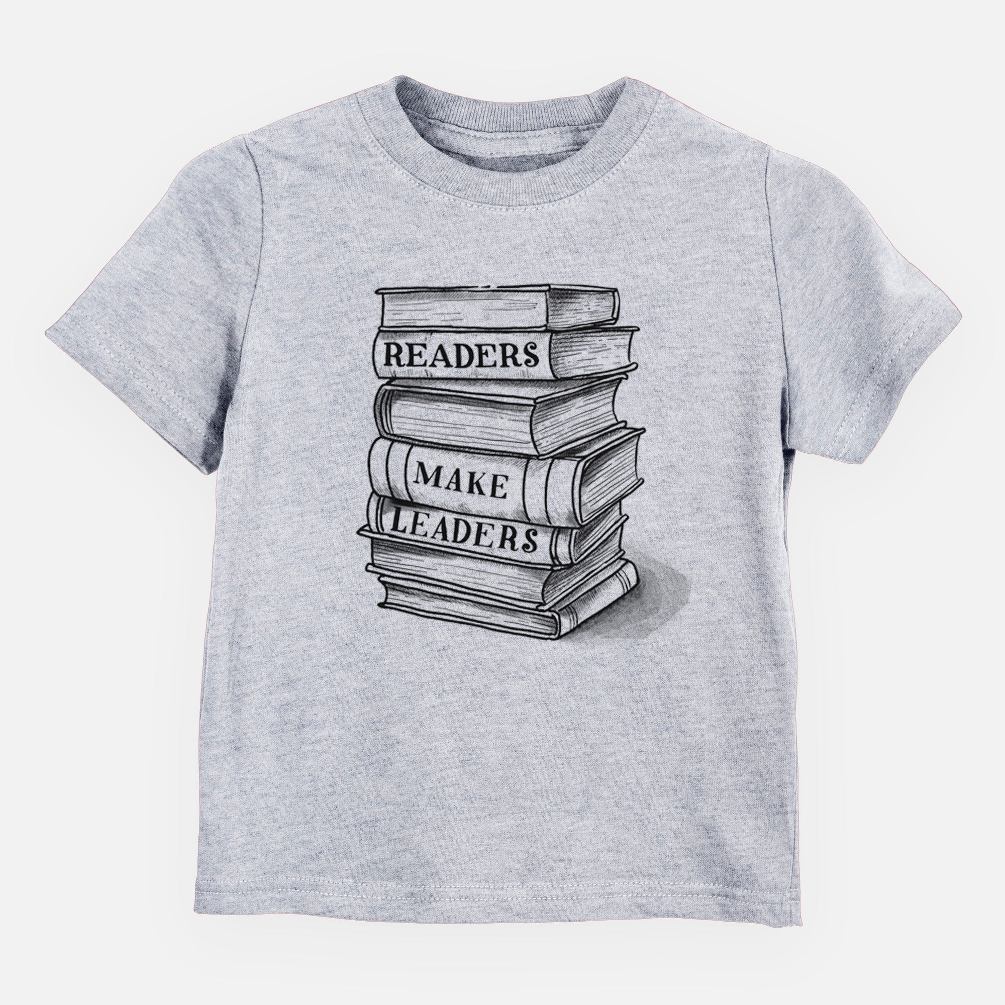 Readers Make Leaders Book Stack - Kids/Youth/Toddler Shirt