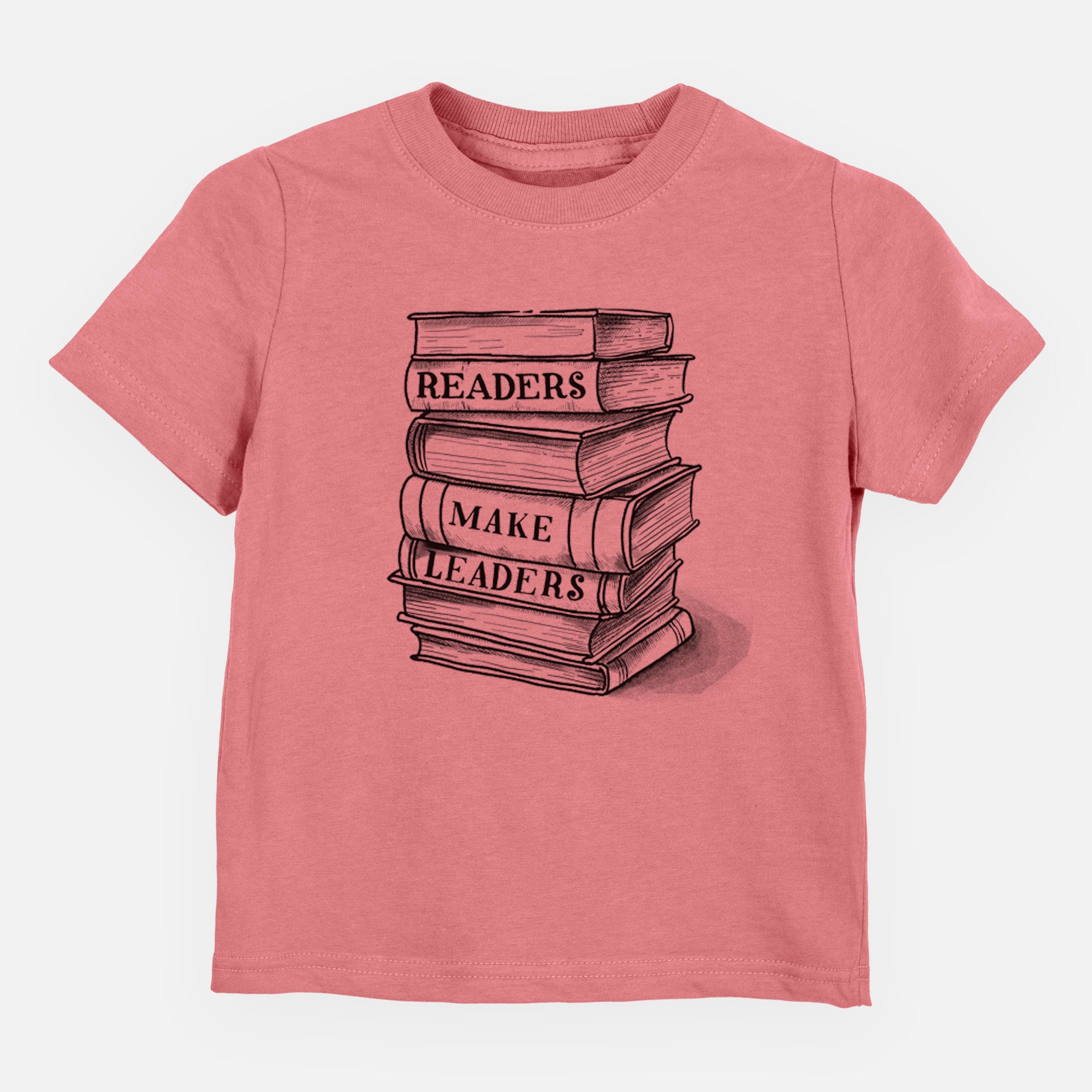 Readers Make Leaders Book Stack - Kids/Youth/Toddler Shirt