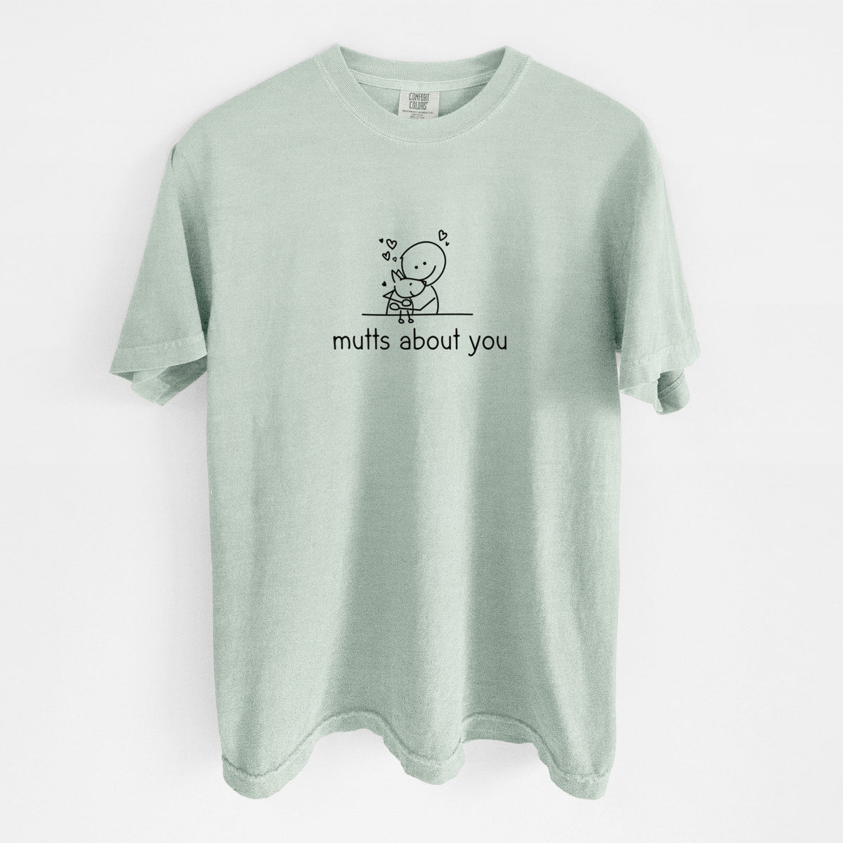 Mutts About You - Unisex Comfort Colors Garment-Dyed Heavyweight T-shirt in Bay
