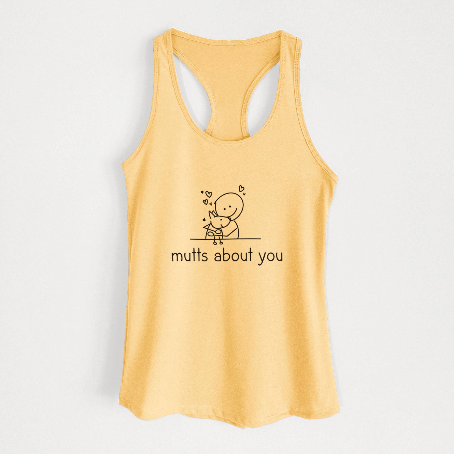 Mutts About You - Women's Racerback Tanktop