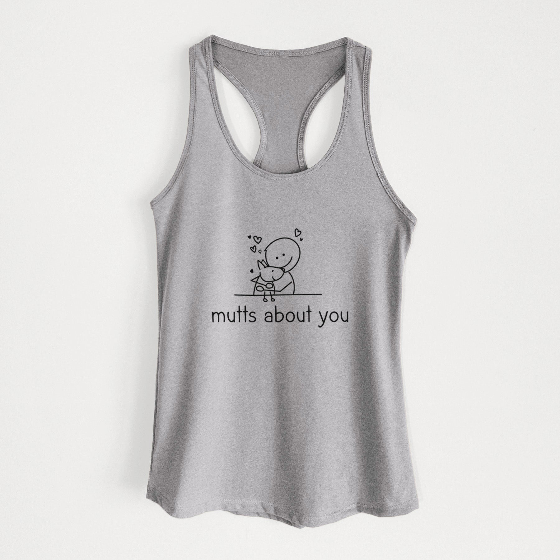 Mutts About You - Women's Racerback Tanktop