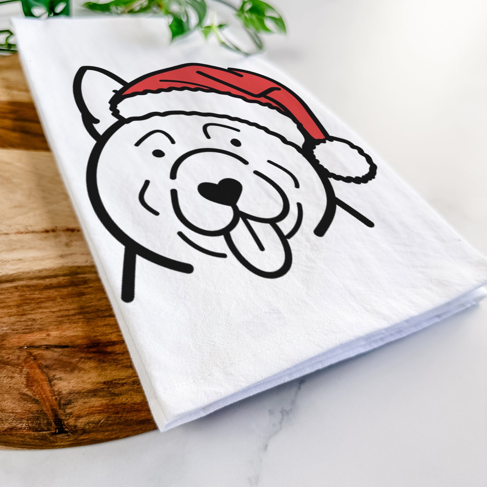 Jolly Akita - Tea Towel