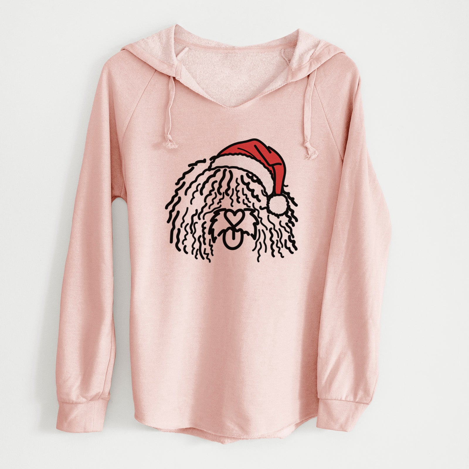 Jolly Spanish Water Dog - Alba - Cali Wave Hooded Sweatshirt