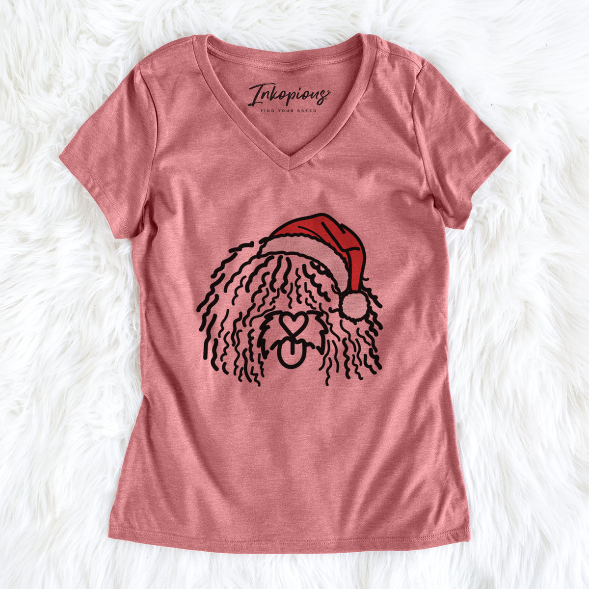 Jolly Spanish Water Dog - Alba - Women's Perfect V-neck Shirt