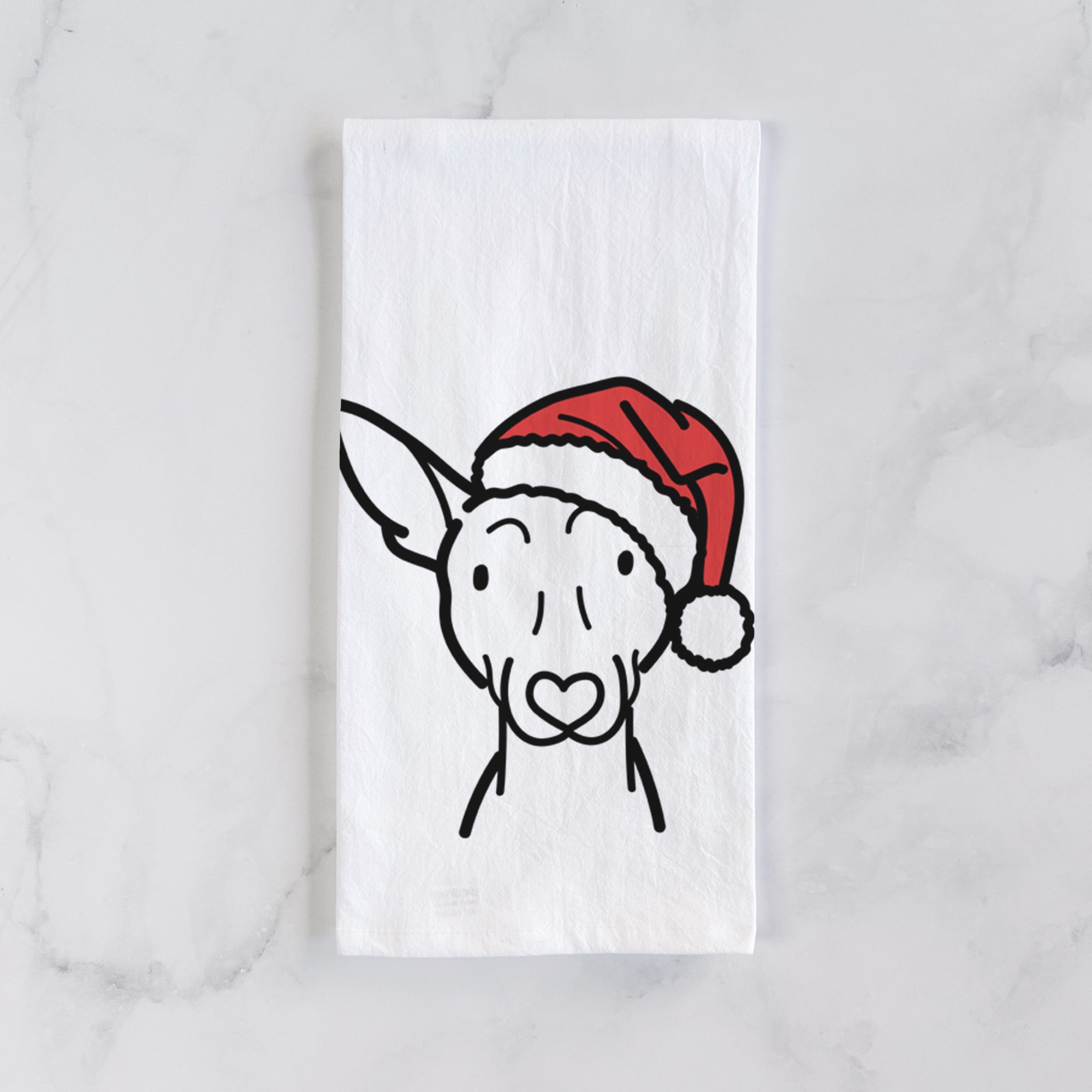 Jolly American Hairless Terrier - Tea Towel