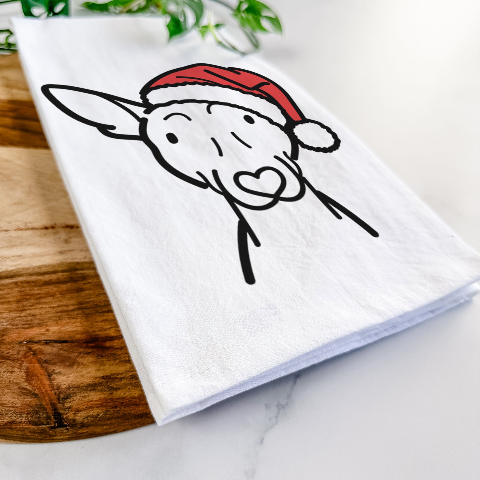 Jolly American Hairless Terrier - Tea Towel