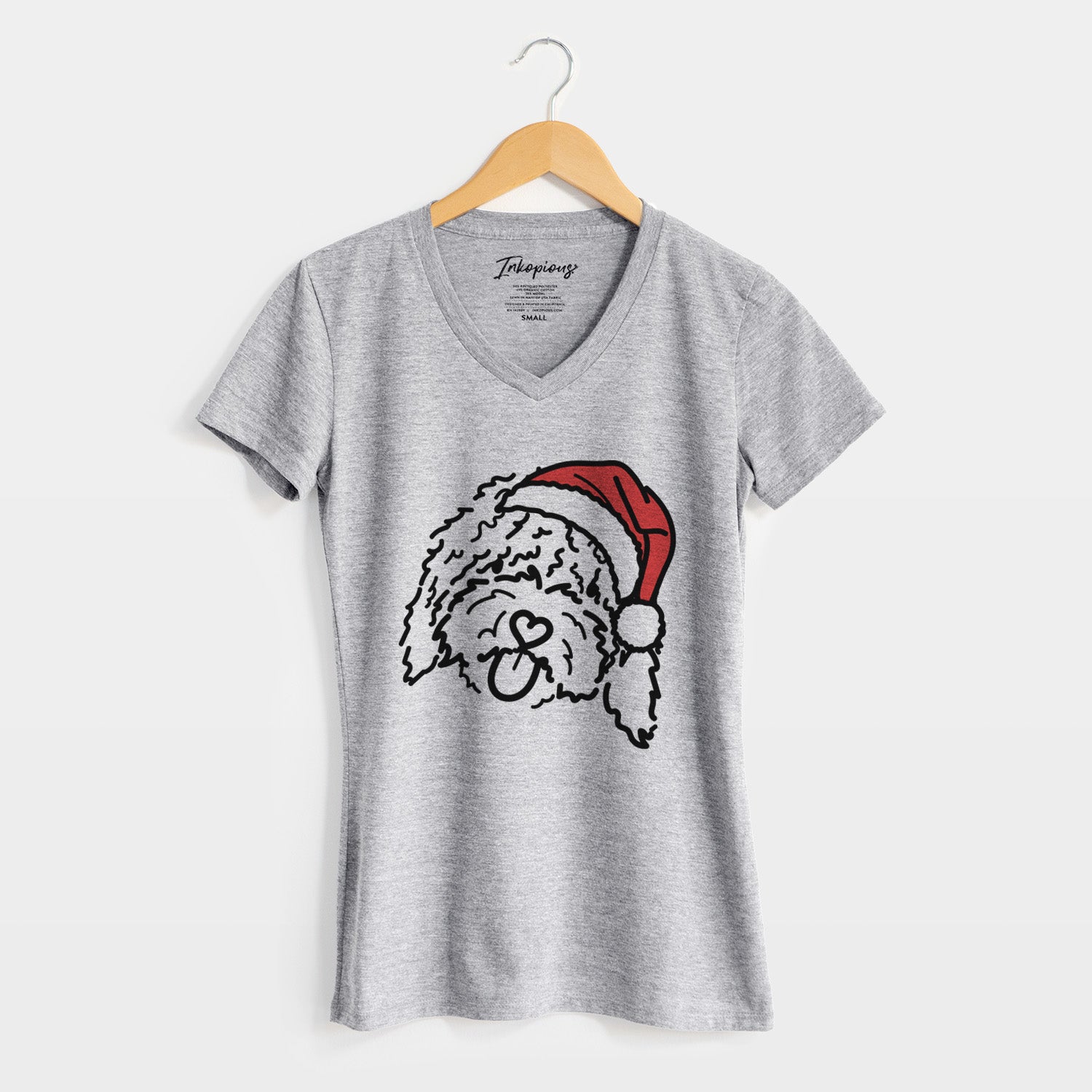 Jolly Spanish Water Dog - Antonio - Women's Perfect V-neck Shirt