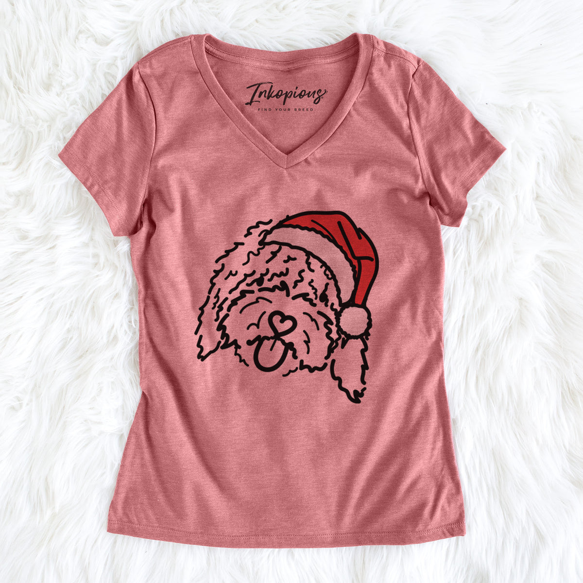 Jolly Spanish Water Dog - Antonio - Women's Perfect V-neck Shirt