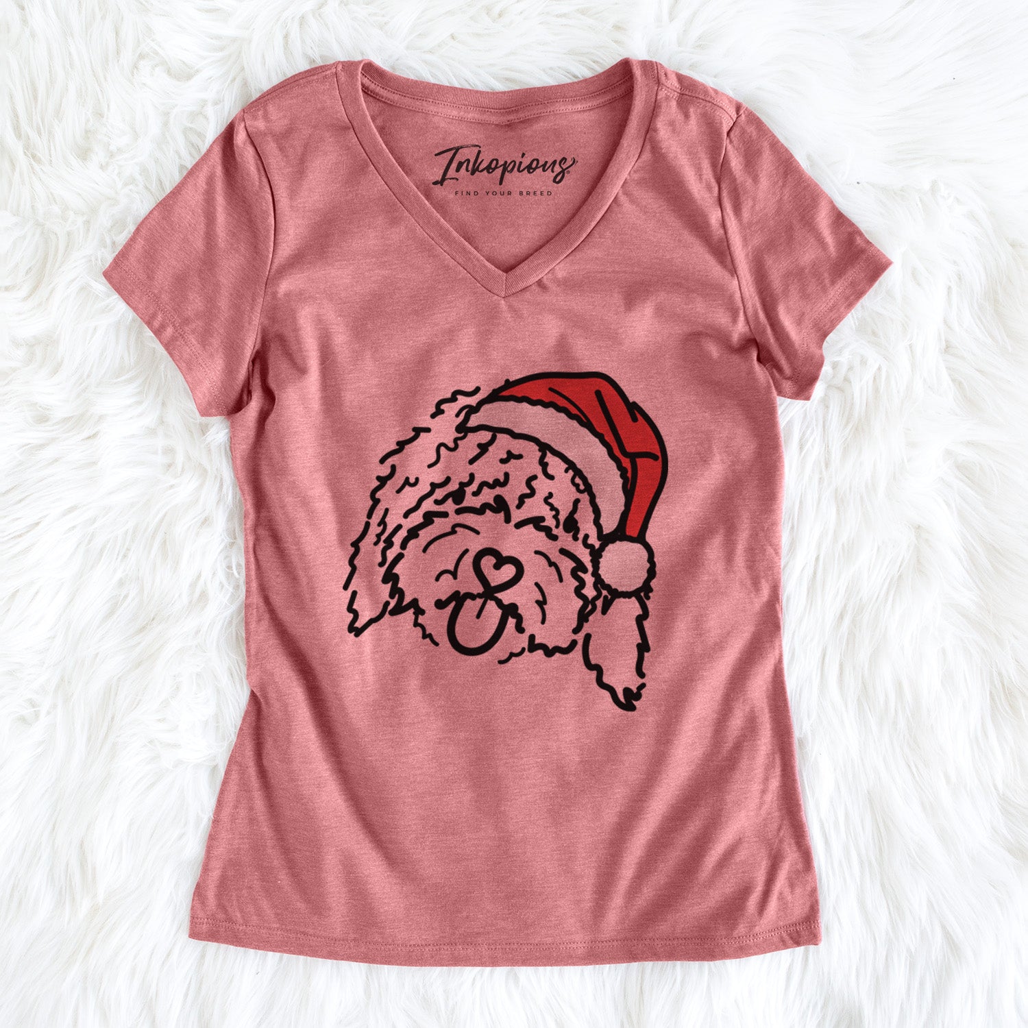 Jolly Spanish Water Dog - Antonio - Women's Perfect V-neck Shirt