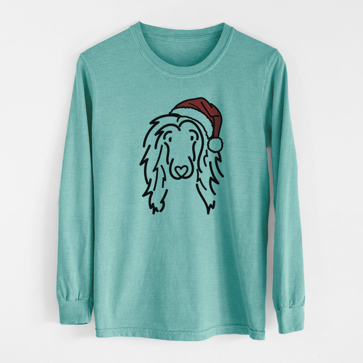 Jolly Afghan Hound - Asher - Heavyweight 100% Cotton Long Sleeve