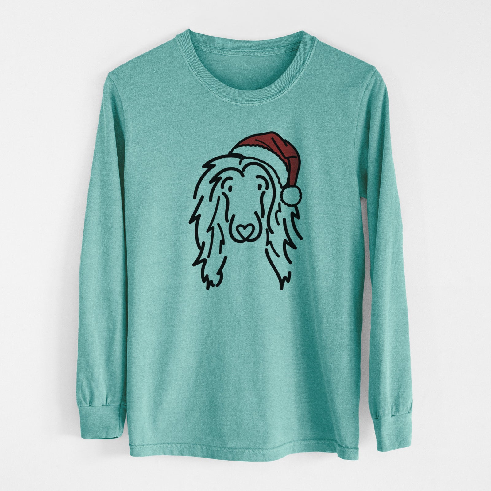 Jolly Afghan Hound - Asher - Heavyweight 100% Cotton Long Sleeve