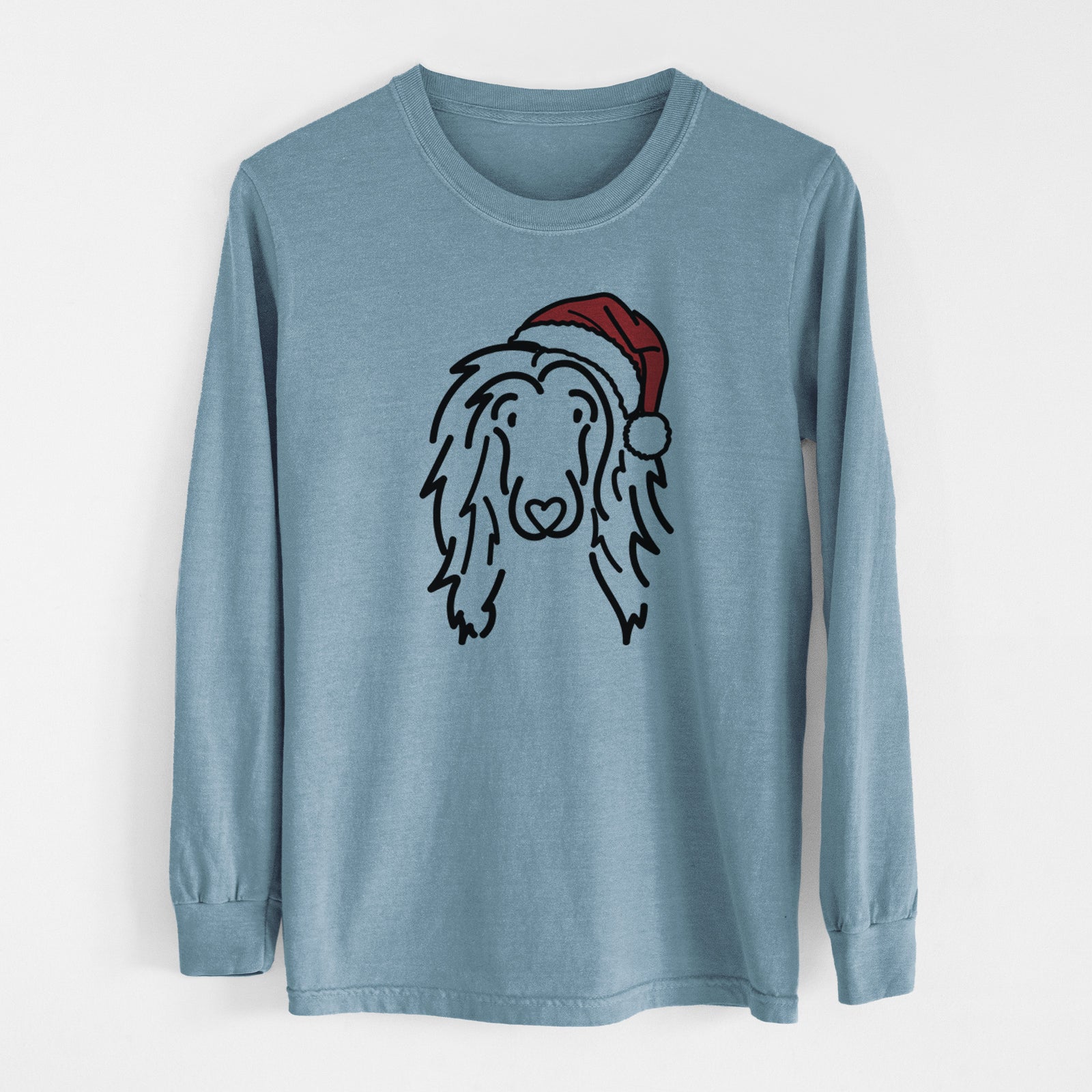Jolly Afghan Hound - Asher - Heavyweight 100% Cotton Long Sleeve