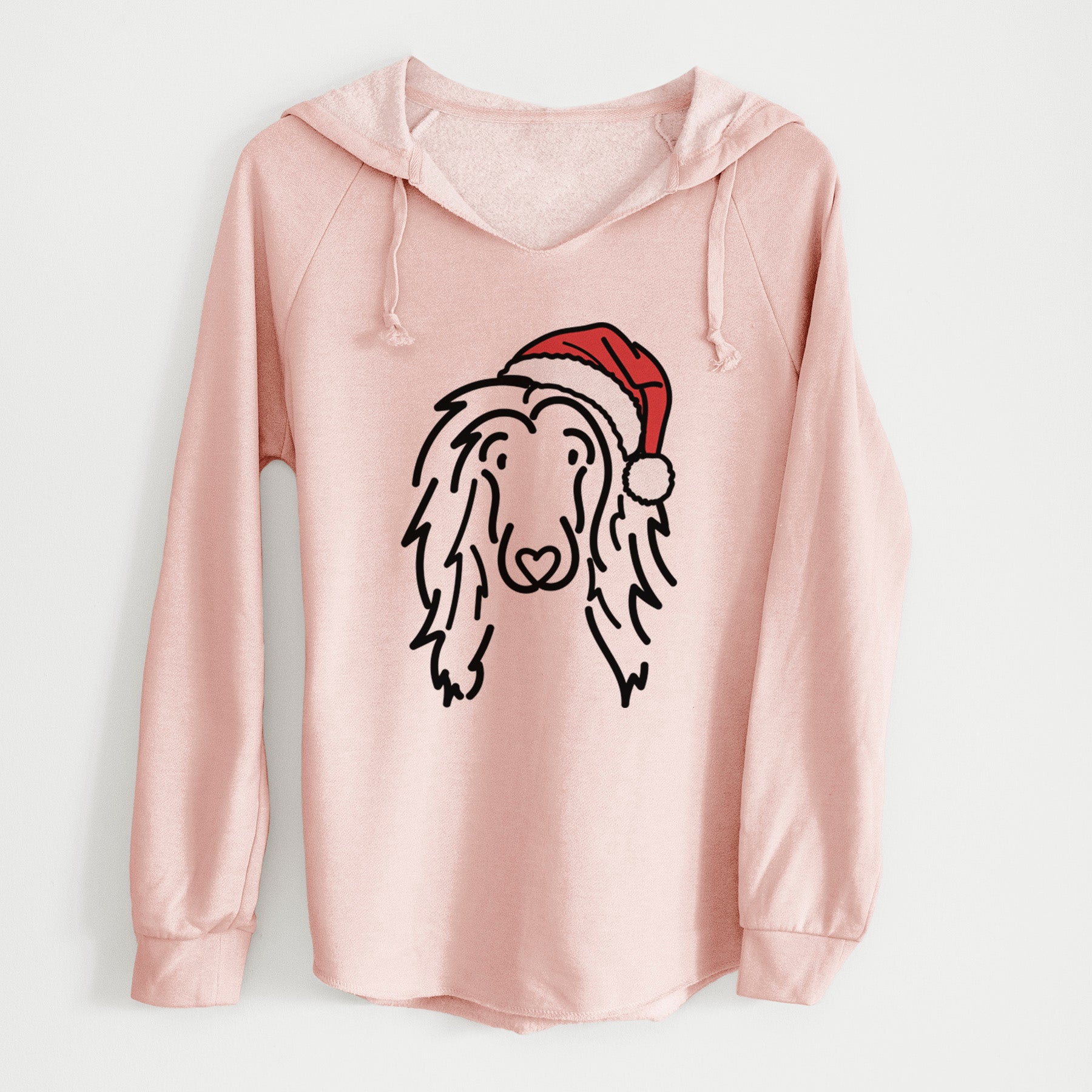 Jolly Afghan Hound - Asher - Cali Wave Hooded Sweatshirt