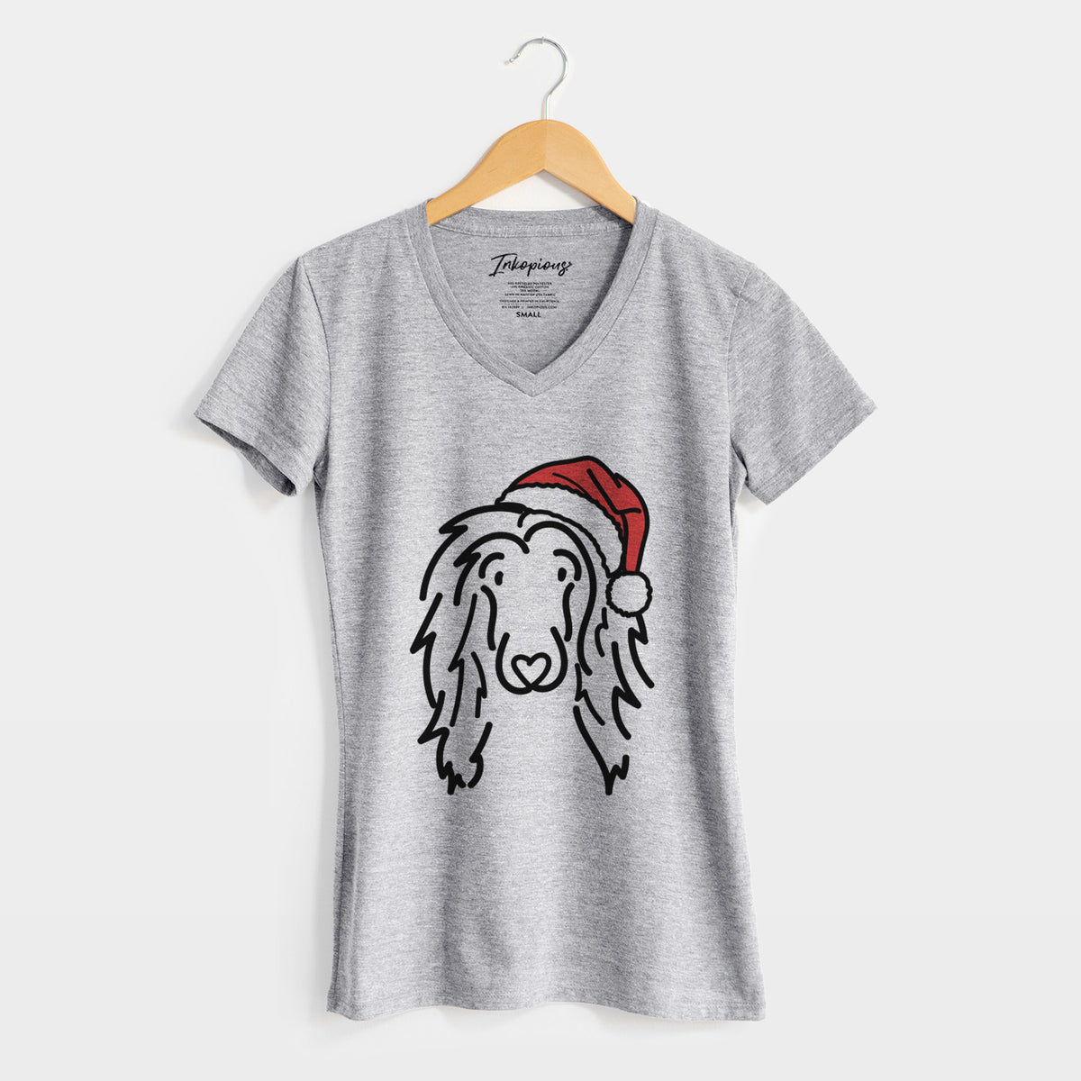 Jolly Afghan Hound - Asher - Women's Perfect V-neck Shirt