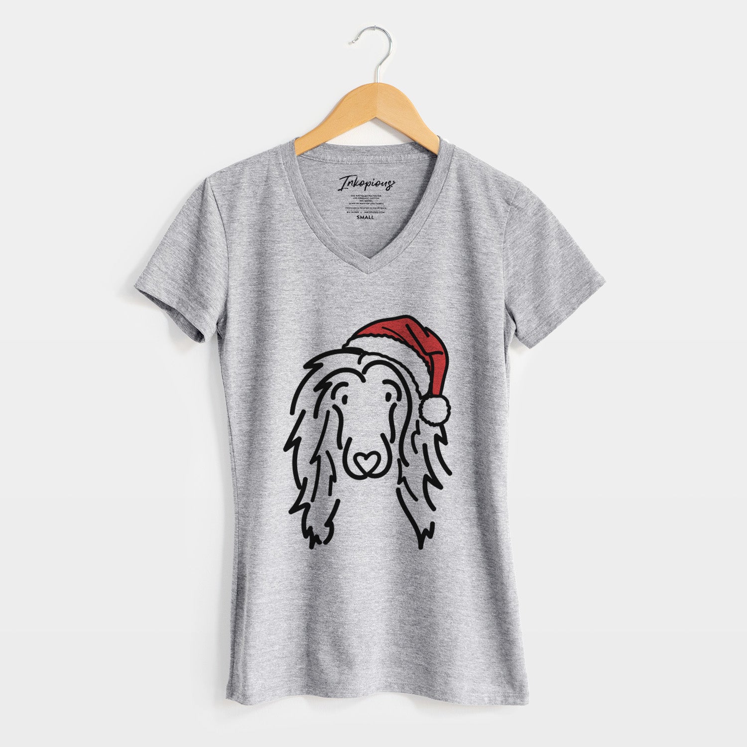 Jolly Afghan Hound - Asher - Women's Perfect V-neck Shirt