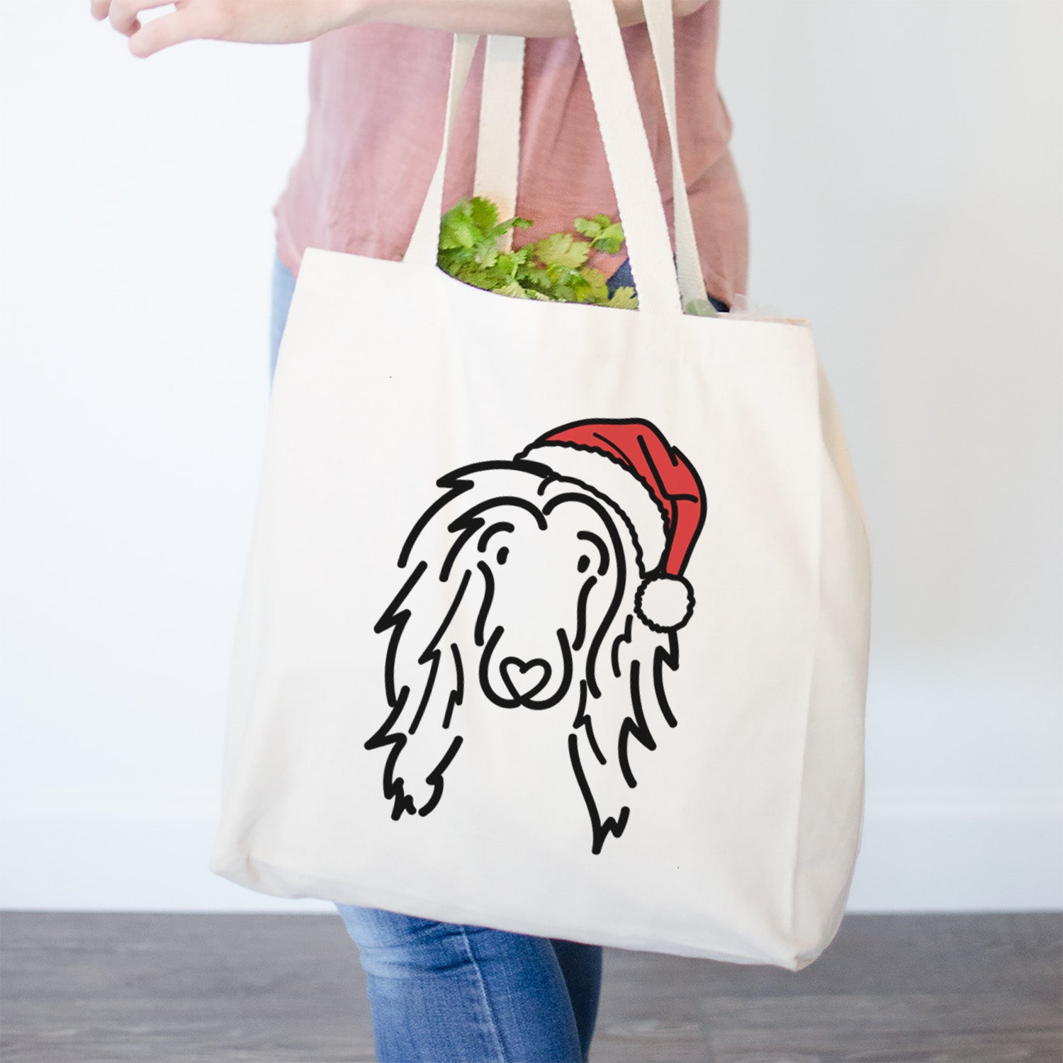 Jolly Afghan Hound - Asher - Tote Bag