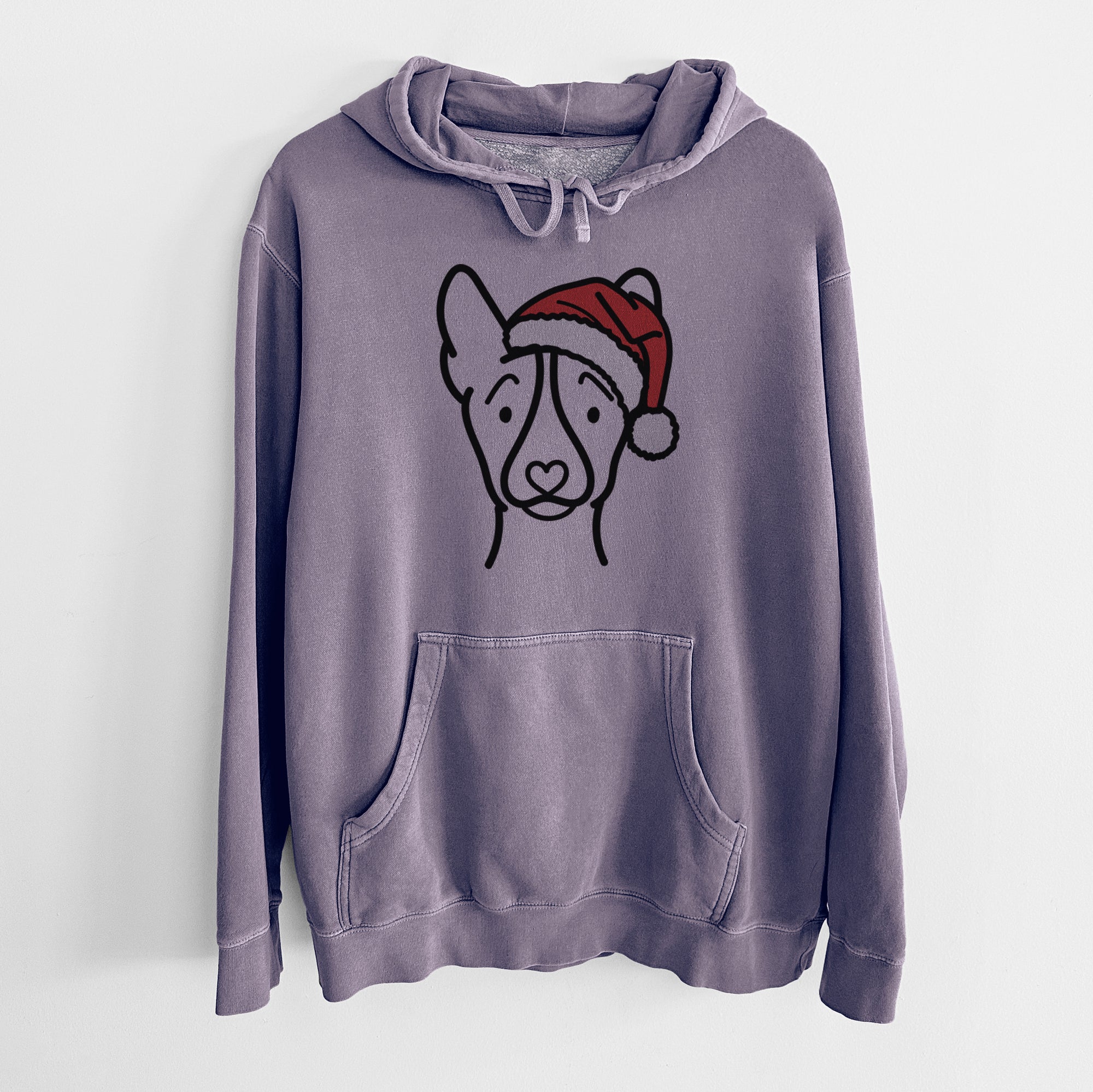 Jolly Basenji - Unisex Pigment Dyed Hoodie