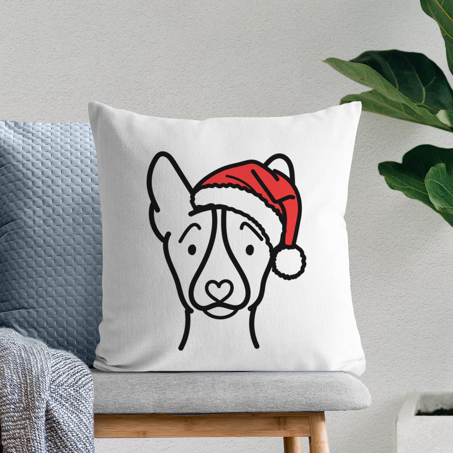 Love Always Basenji - Throw Pillow Cover