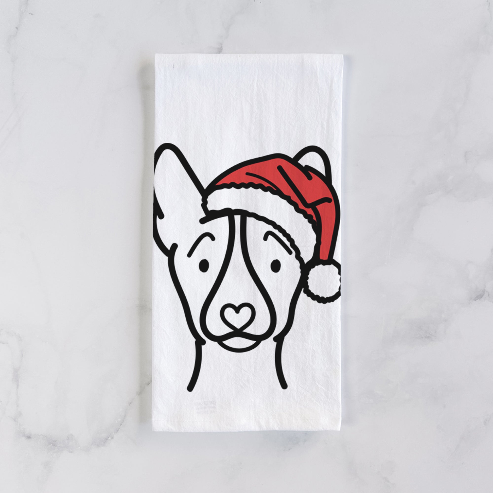 Jolly Basenji - Tea Towel