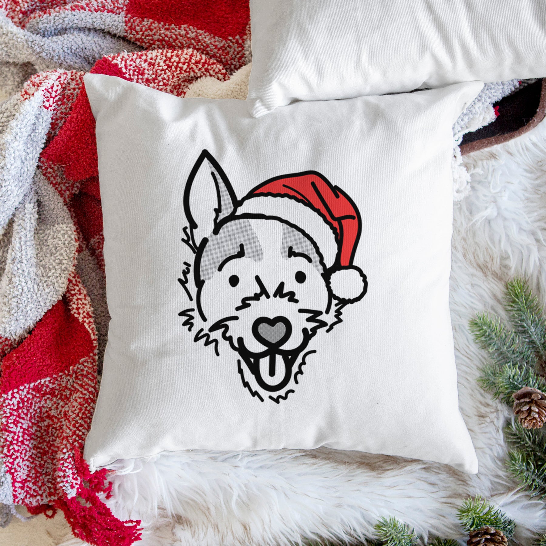 Love Always Jack Russell Terrier - Baxter -  Throw Pillow Cover