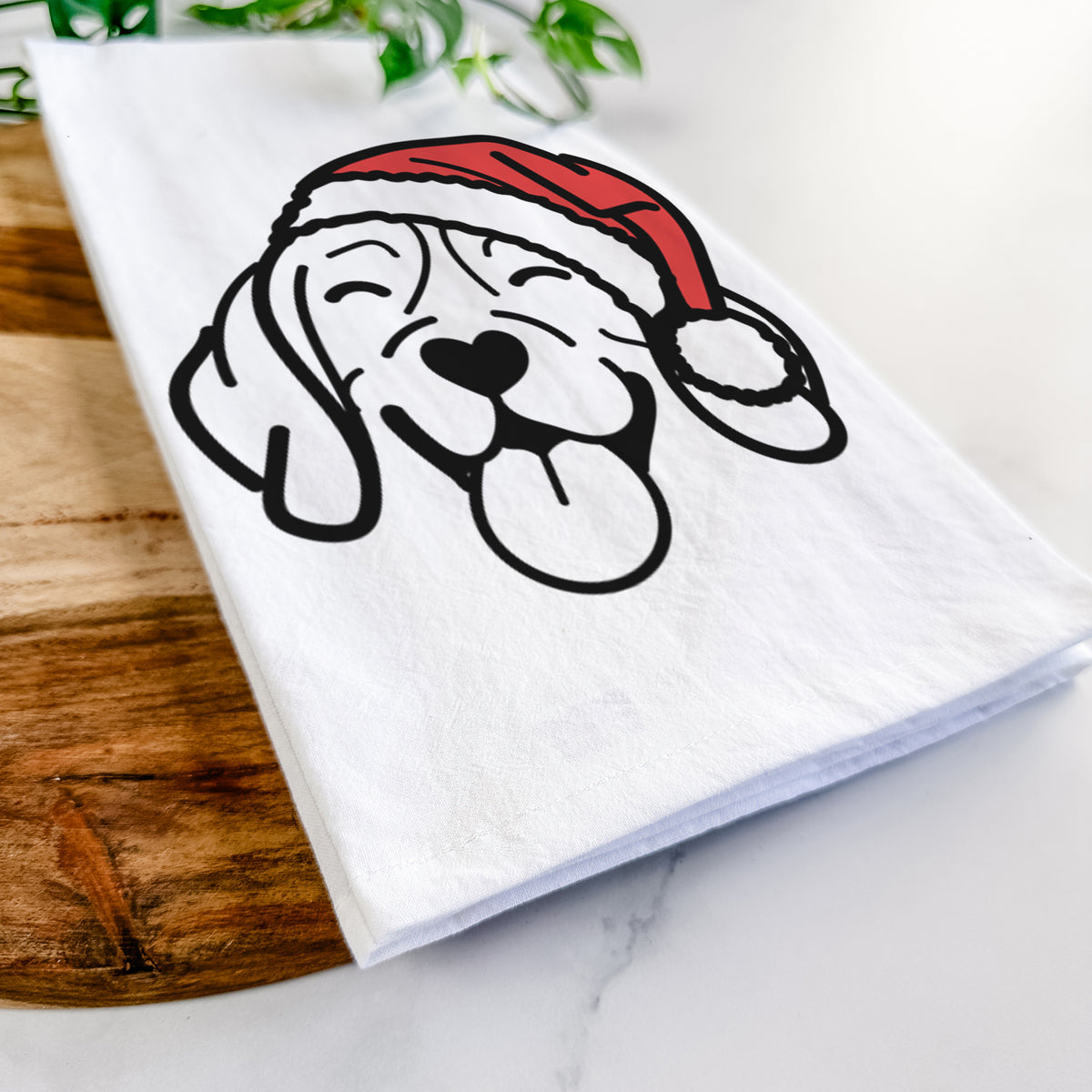 Jolly Beagle - Tea Towel