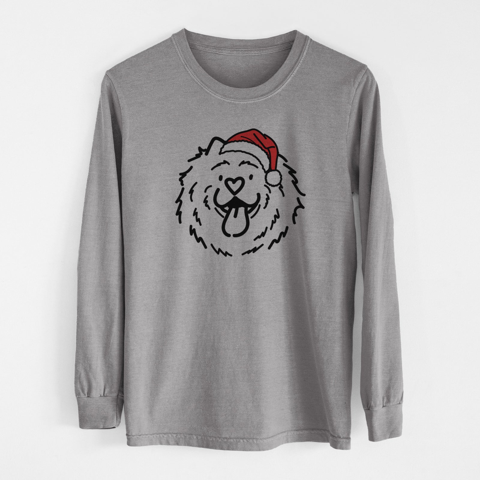 Jolly Chow Chow - Bear - Heavyweight 100% Cotton Long Sleeve