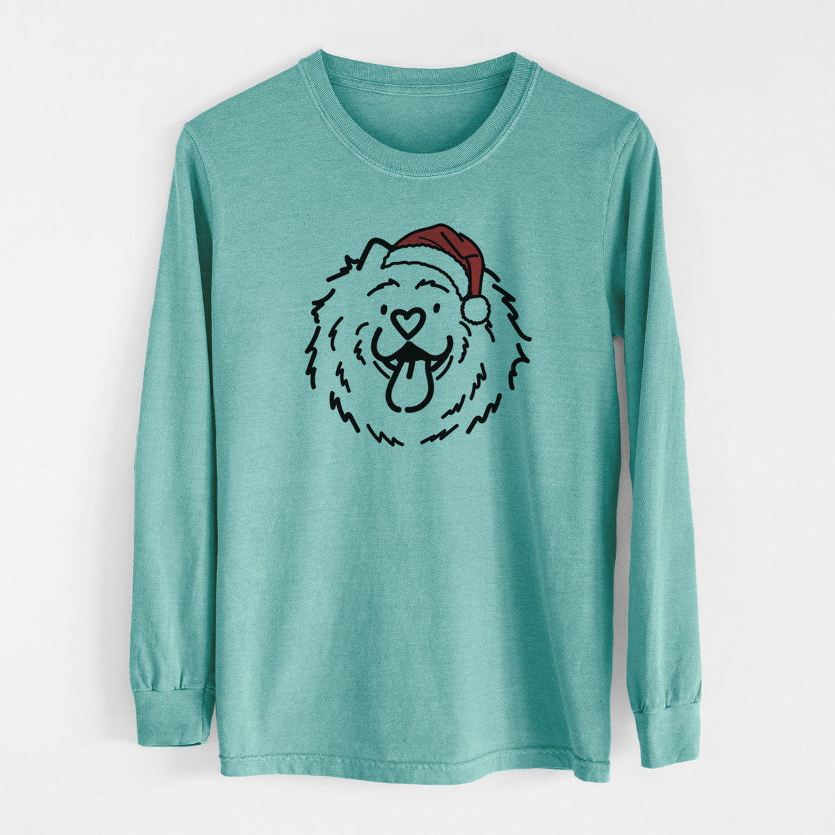 Jolly Chow Chow - Bear - Heavyweight 100% Cotton Long Sleeve