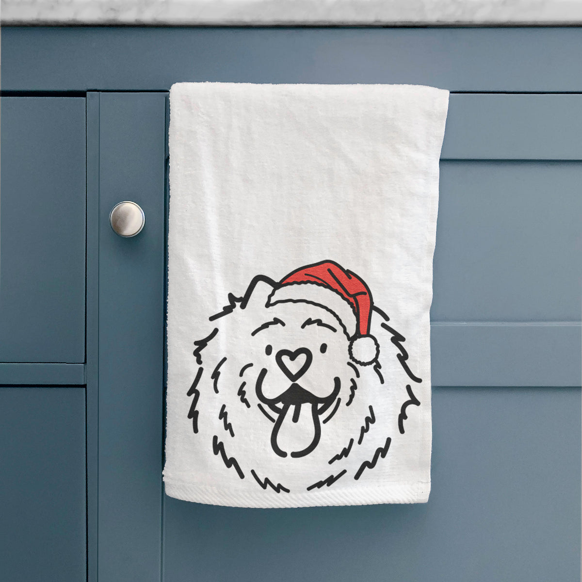 Jolly Chow Chow - Bear - Hand Towel