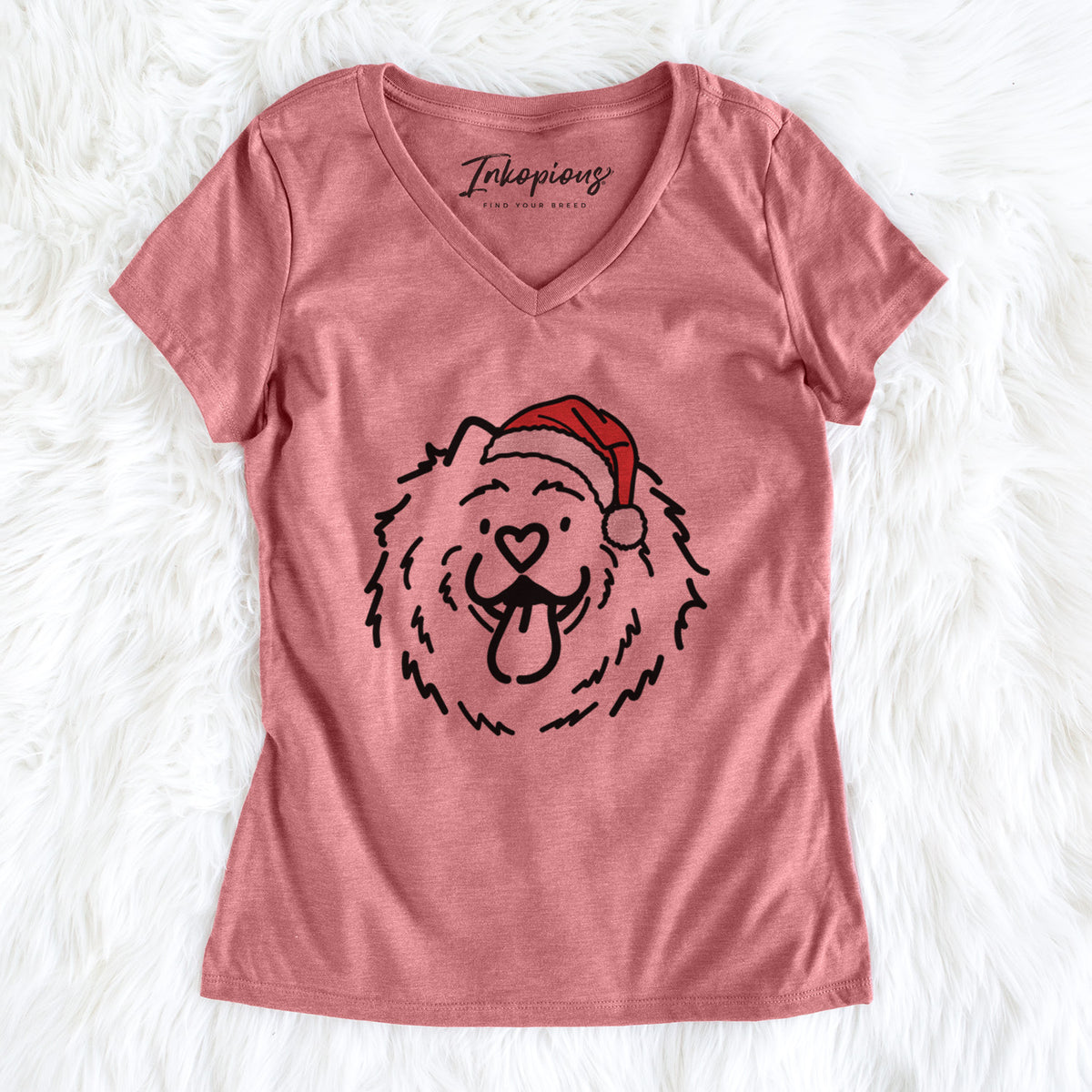 Jolly Chow Chow - Bear - Women's Perfect V-neck Shirt