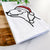 Jolly Bedlington Terrier - Tea Towel