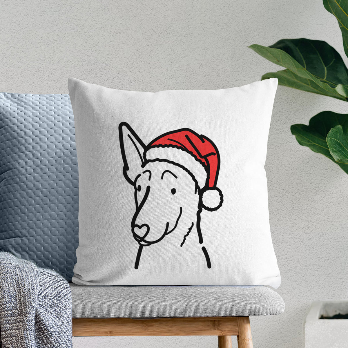 Love Always Belgian Malinois - Throw Pillow Cover