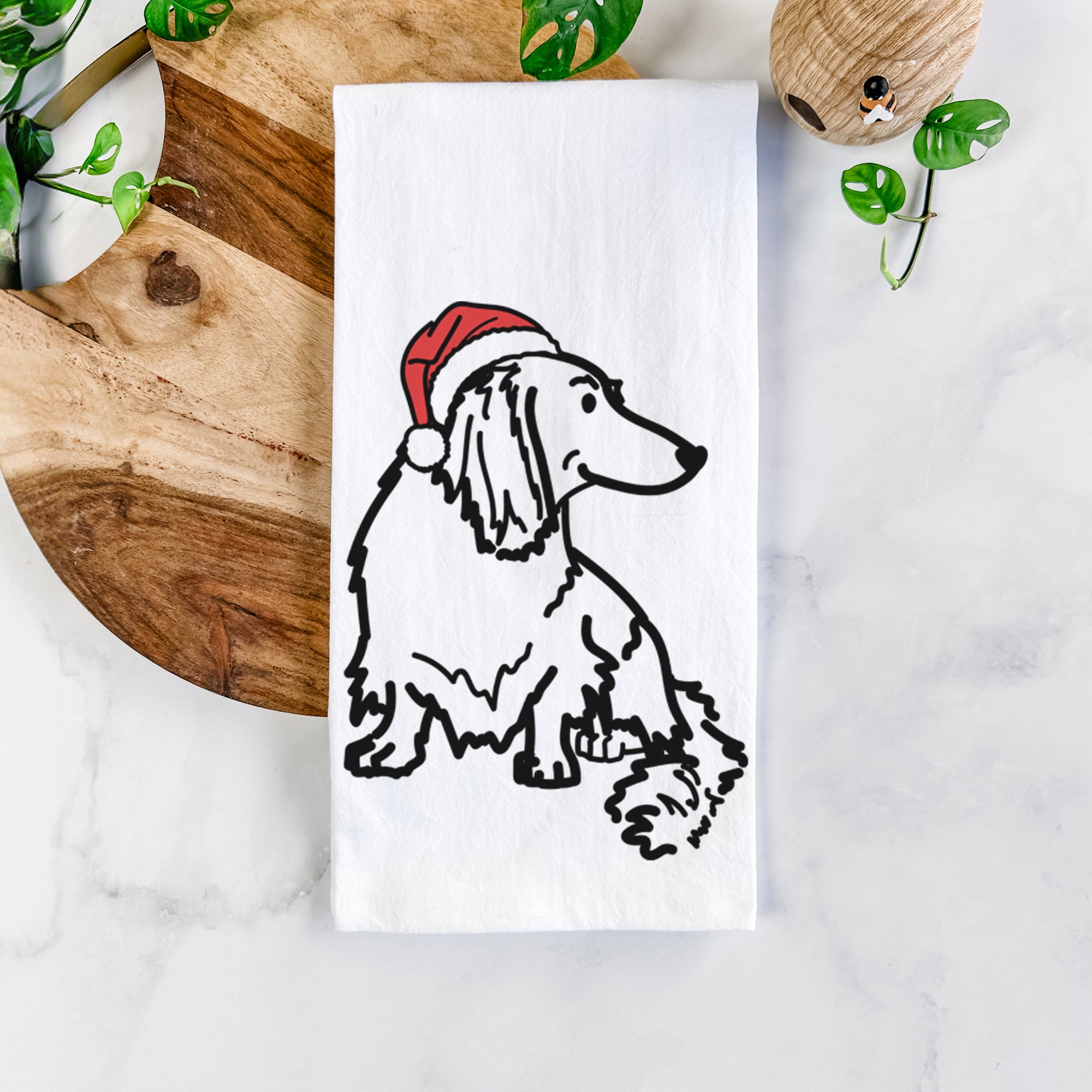 Jolly Dachshund - Bella - Tea Towel