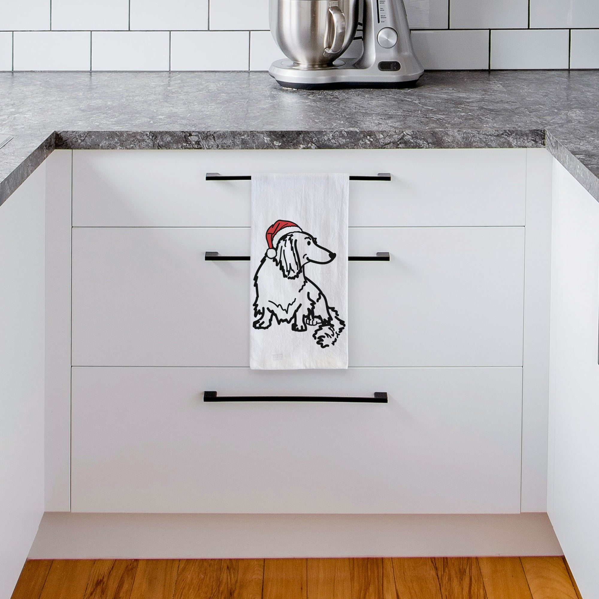 Jolly Dachshund - Bella - Tea Towel