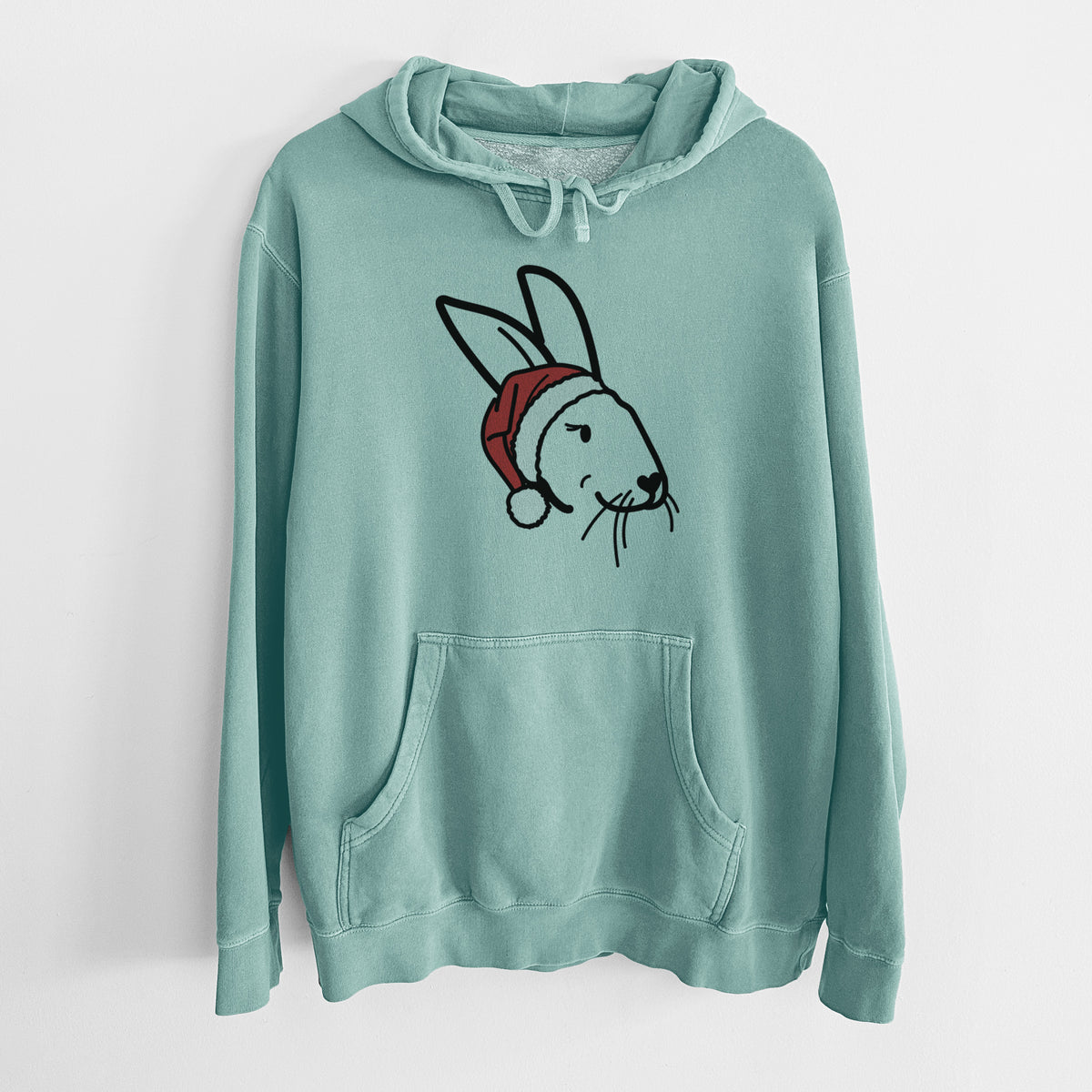 Jolly Rex Rabbit - Betsy - Unisex Pigment Dyed Hoodie