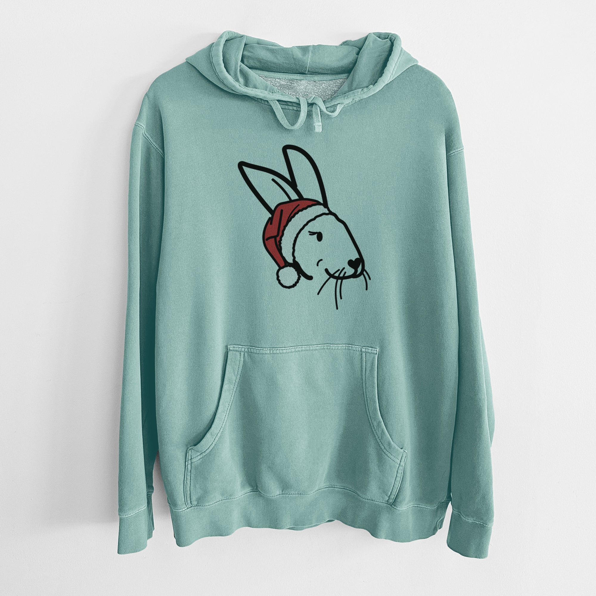 Jolly Rex Rabbit - Betsy - Unisex Pigment Dyed Hoodie